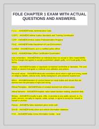 FDLE Exam Prep: Key Terms & Concepts for Florida Law Enforcement