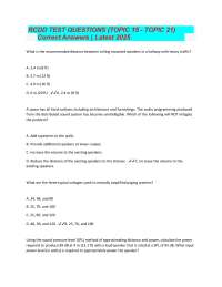 RCDD Certification Exam Questions: Network and Communication Systems