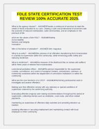 FDLE State Certification Test Review: Comprehensive Guide 2025