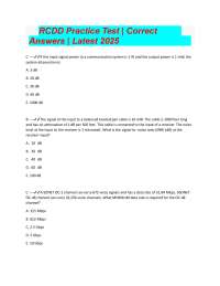 RCDD Certification Practice Test: Telecommunications Infrastructure | 2025
