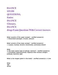 Anesthesia Exam Questions and Answers: A Comprehensive Study Guide