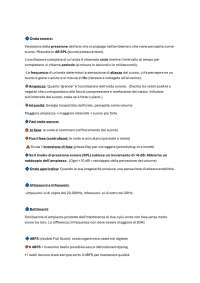 mappa sound e cinema