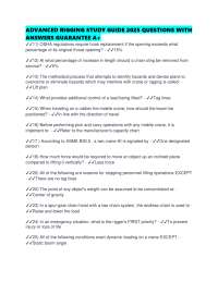 ADVANCED RIGGING STUDY GUIDE 2025 QUESTIONS WITH ANSWERS GUARANTEE A+