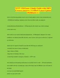 Veterinary Technician Exam 1 Study Guide: Animal Handling, Restraint, and Drug Administrat