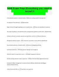 NAB Exam Prep: Nursing Facility Management Essentials