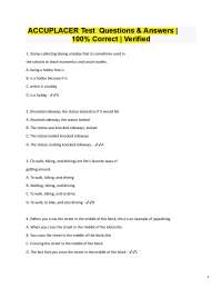 ACCUPLACER Grammar and Sentence Correction Exercises