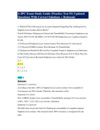 A-IPC Exam Study Guide: Infection Control Practice Test