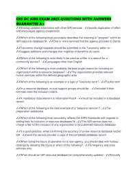 CRS DC AIRS EXAM QUESTIONS WITH ANSWERS GUARANTEE A+
