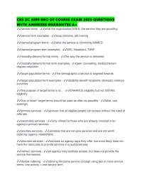 CRS DC AIRS END OF COURSE EXAM QUESTIONS WITH ANSWERS GUARANTEE A+