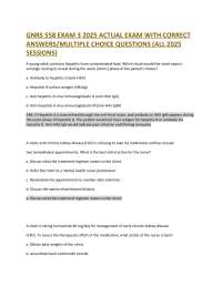 GNRS 558 EXAM 2 2025 ACTUAL EXAM WITH DETAILED ANSWERS/MULTIPLE CHOICE QUESTIONS ALL 2025