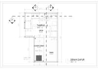 Schematic floor plan of a kitchen - Arch Studio