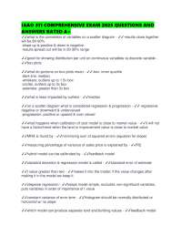 IAAO COMPREHENSIVE EXAM QUESTIONS AND ANSWERS RATED A+
