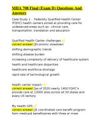 Healthcare Management Exam Prep: FQHCs, Public Health Programs, and Vulnerable Populations