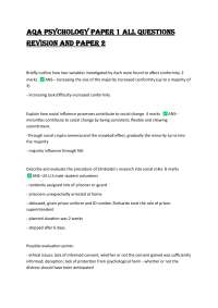 AQA A-Level Psychology Exam Questions and Answers: Comprehensive Revision