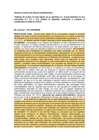 Analice la acción por silencio administrativo