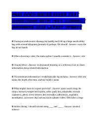 PADI OPEN WATER DIVER TEST QUESTIONS WITH % CORRECT AMSWERS LATEST UPDATE