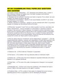 Epidemiology and Study Design: Key Questions and Answers for Exam Prep