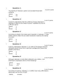 NBST Exam Questions and Answers Liberty University