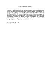 literatura en mexico