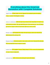 American Revolution: Key Events, Figures, and Causes