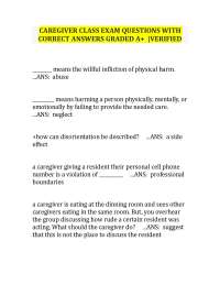 CAREGIVER CLASS EXAM QUESTIONS WITH CORRECT ANSWERS.pdf