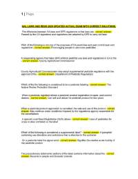 QAL LAWS AND REGS 2025 UPDATED ACTUAL EXAM WITH CORRECT SOLUTIONS.