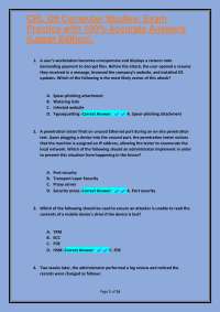 Computer Studies Exam Practice Questions