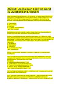 AIC 300 Claims in an Evolving World 50 Questions and Answers.pdf