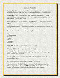 Theses and Dissertations