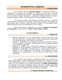 Diagnóstico Urbano: Accesibilidad en Barrio Vicente López y Planes, Rosario