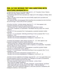 Design Argument and Ontological Argument: Key Questions and Solutions