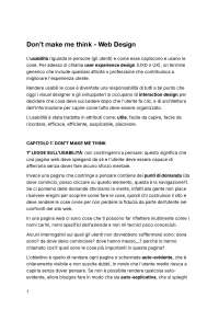 Riassunto del libro "Don't make me think"