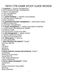 Equine Therapy: Handling, Management, and Therapeutic Riding Techniques