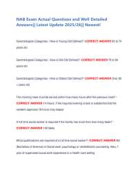 NAB Exam Prep: Questions and Answers for Nursing Home Administrators (2025/26)