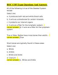 Orthotics and Biomechanics Exam Q&A: Comprehensive Review