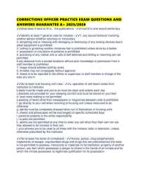 Corrections Officer Exam Prep: Questions & Answers for A+ Success