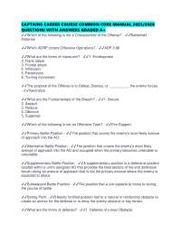 CAPTAINS CAREER COURSE COMMON CORE MANUAL 2025/2026 QUESTIONS WITH ANSWERS GRADED A+