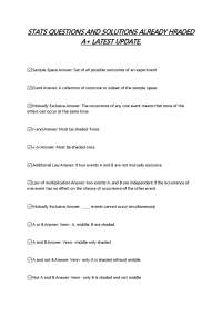 STATS QUESTIONS AND SOLUTIONS ALREADY HRADED A+ LATEST UPDATE.
