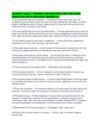 CROSSFIT LEVEL 1 TRAINER CERTIFICATION TEST 2025/2026 QUESTIONS WITH SOLUTION GRADED A+