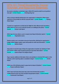 DTS 101: Travel Documents and Reporting Essentials Training