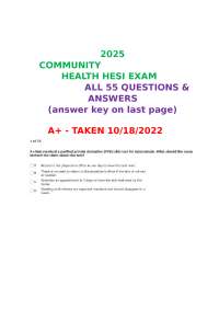 Community Health Q&A