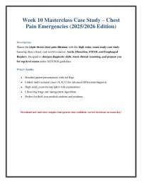 Chest Pain Emergencies: Aortic Dissection, STEMI, and Esophageal Rupture Case Study
