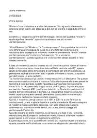 Storia moderna - Appunti completi delle lezioni (Tuccillo)