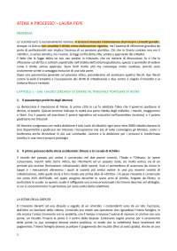 Atene a processo riassunto