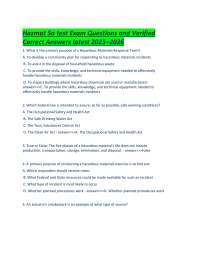 Hazmat 5a test Exam Questions and Verified Correct Answers latest 2025–2026.pdf