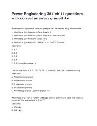 Power Engineering 3A1 ch 11 questions with correct answers graded A+-10.docx