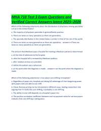 MHA 710 Test 3 Exam Questions and Verified Correct Answers latest 2025–2026.pdf