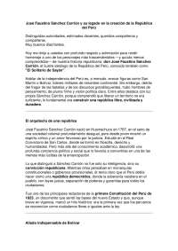 DISCURSO DE JOSE FAUSTINO