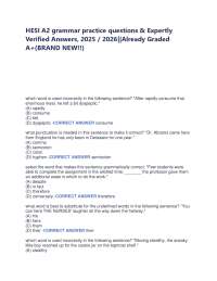 Grammar Practice Questions for Exam Preparation