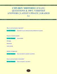 Communication Principles: Exam Questions and Answers